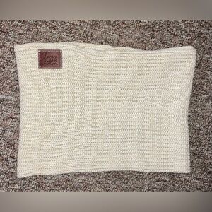 Love Your Melon Marbled Cream Infinity Scarf - GENTLY USED